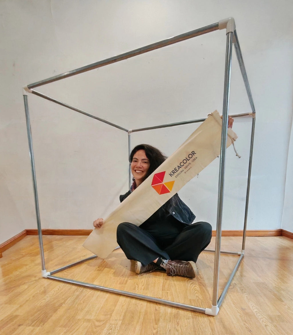 Cubo  Didáctico Sensorial Kreacolor 100 cms.