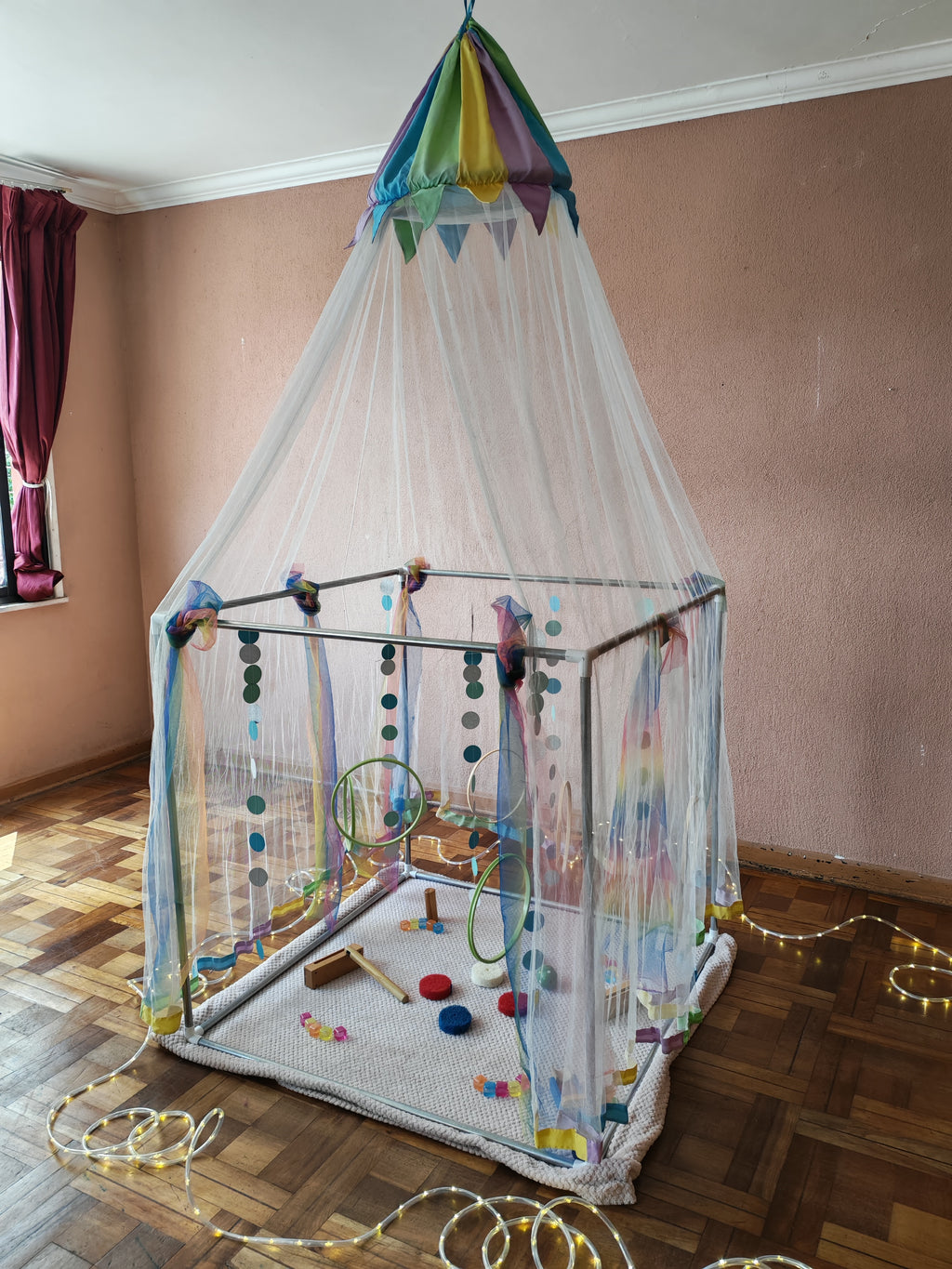 Cubo  Didáctico Sensorial Kreacolor 100 cms.